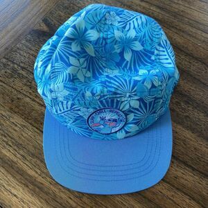Disney Park Stitch Five Panel SnapBack Baseball Hat Blue Lilo Surf Chill Repeat